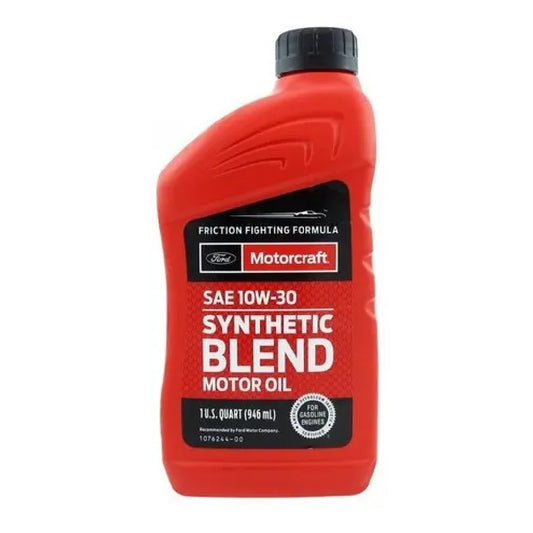 ACEITE MOTORCRAFT SAE 10W30 SINTETICO BLEND 1L.