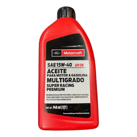 ACEITE MOTORCRAFT SAE 15W40 SUPER RACING 1L