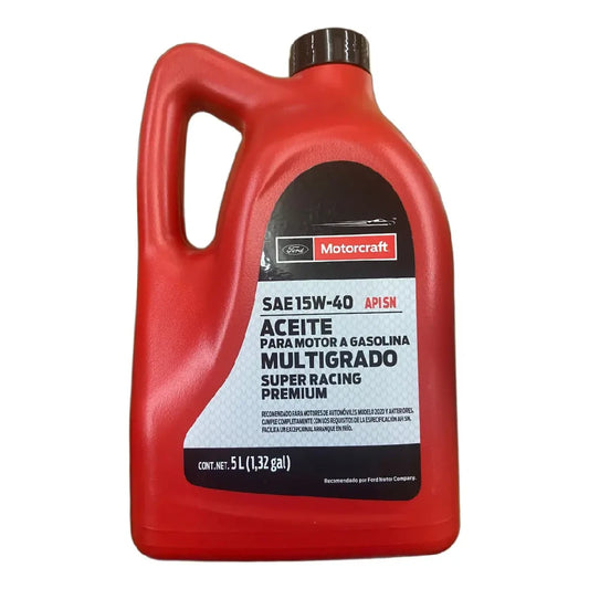 ACEITE MOTORCRAFT SAE 15W40 SUPER RACING 5L.