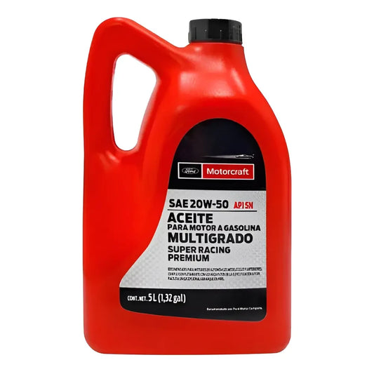 ACEITE MOTORCRAFT SAE 20W50 SUPER RACING 5L