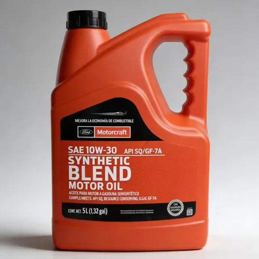 ACEITE MOTORCRAFT SAE 10W30 SINTETICO BLEND 5L