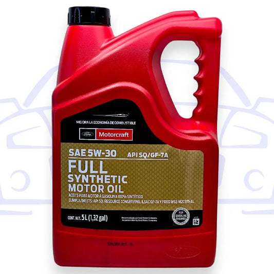 ACEITE MOTORCRAFT SAE 5W30 FULL SYNTHETIC MULTIGRADO 5L