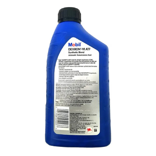 ACEITE MOBIL DEXRON VI ATF TRANSMISION AUTOMATICA 1L