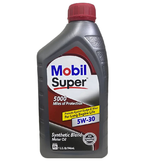ACEITE MOBIL SAE 5W30 SUPER 5000 MILES OF PROTECTION 1L