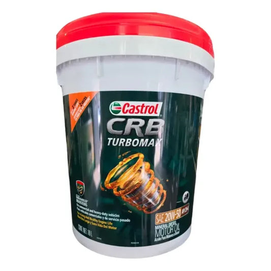 ACEITE CASTROL SAE 20W50 TURBOMAX CH-4 18L