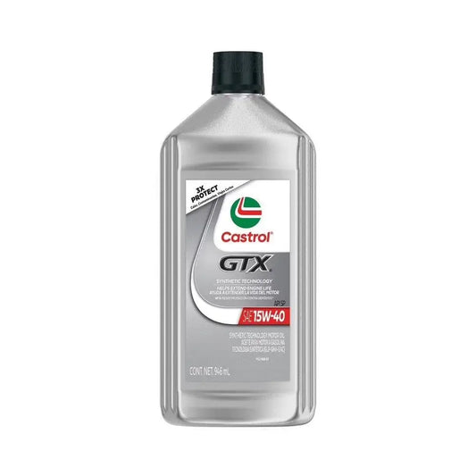 ACEITE CASTROL SAE 15W40 GTX API SP MULTIGRADO MOTOR A GASOLINA 1L