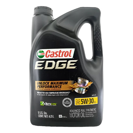 ACEITE CASTROL SAE 5W30 SYNTHETIC EDGE DEXOS1 GAS 5L