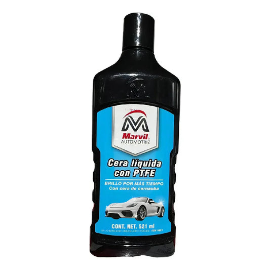 CERA LIQUIDA CON TEFLON 521ML MARVIL AUTOMOTRIZ