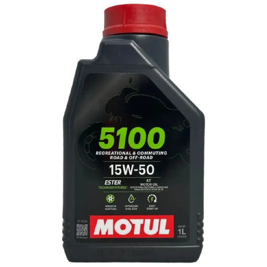 ACEITE MOTUL SAE 15W50 4T 5100 1L