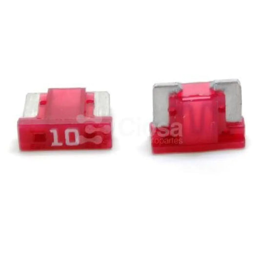 FUSIBLE CLAVIJA MICRO ROJO 10A (TOTAL PARTS)