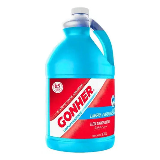 LIQUIDO LIMPIAPARABRISAS GONHER LISTO PARA USARSE 3.78L