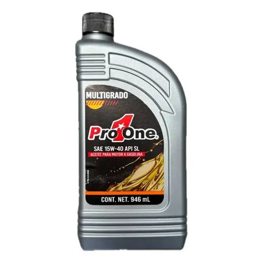 ACEITE PRO-ONE SAE 15W40 MULTIGRADO 1L