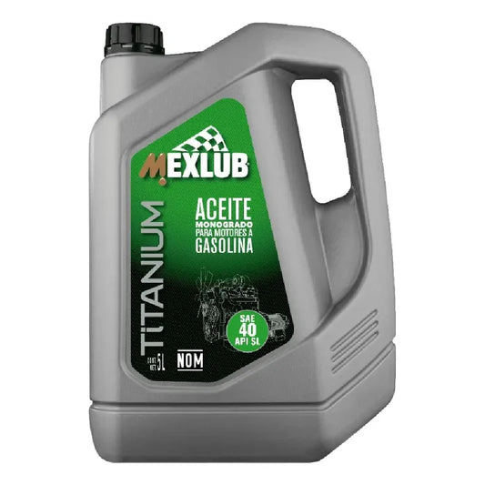 ACEITE LUBRICANTE PARA MOTORES MEXLUB SAE 40 API SL