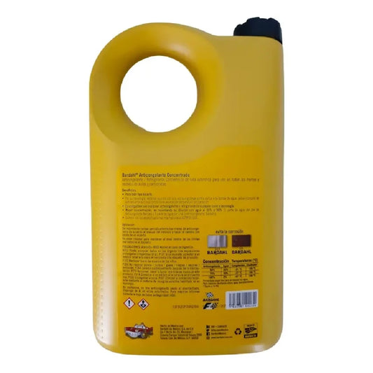 ANTICONGELANTE BARDAHL REFRIGERANTE CONCENTRADO CLIMAS EXTREMOS 70% 3.785 L