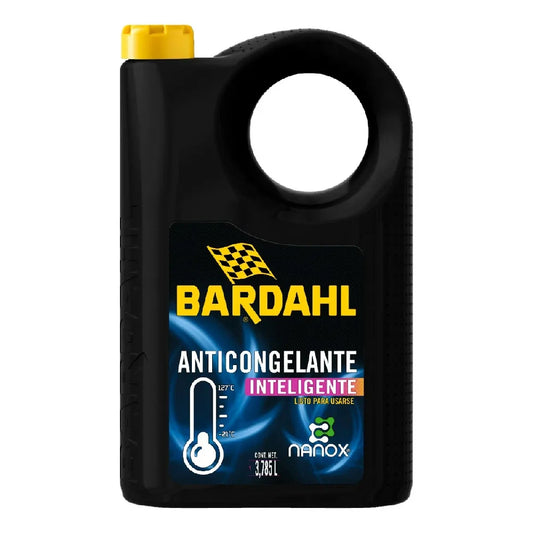 ANTICONGELANTE REFRIGERANTE INTELIGENTE BARDAHL COOLANT ROSADO NANOX 3.785L