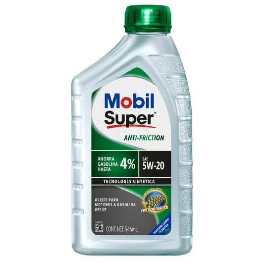 ACEITE MOBIL SAE 5W20 ANTI-FRICTION GAS 1L