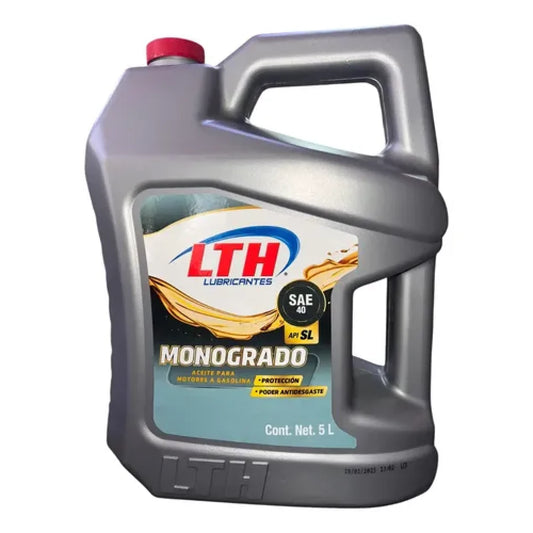 ACEITE LTH SAE 40 MONOGRADO 5L