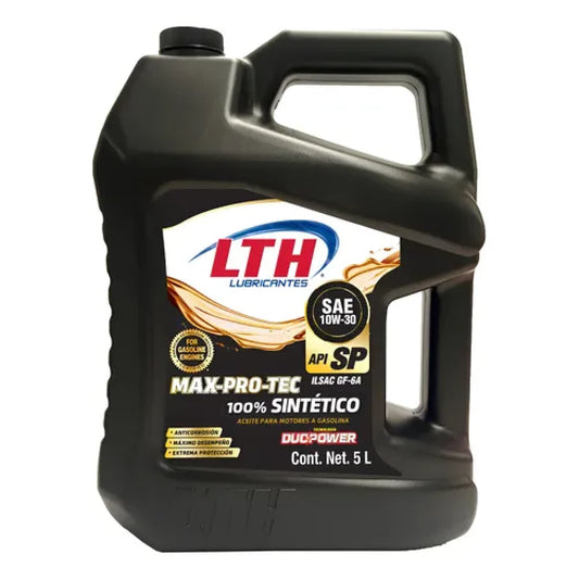 ACEITE LTH SAE 10W30 SINTETICO DUCPOWER API SP 5L