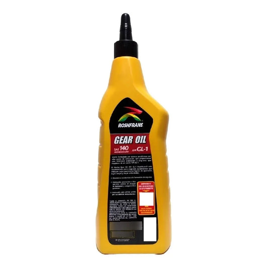 ACEITE ROSHFRANS SAE 140 API GL-1 MONOGRADO TRANSMISION ESTANDAR 1L