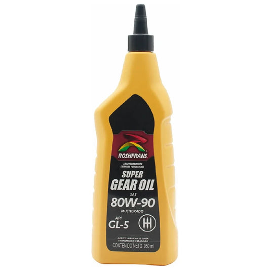 ACEITE ROSHFRANS SAE 80W90 API GL-5 MULTIGRADO TRANSMISION AUTOMATICA 1L