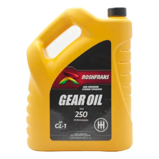 ACEITE ROSHFRANS SAE 250 TRASMISIÓN DIFERENCIAL 5L.