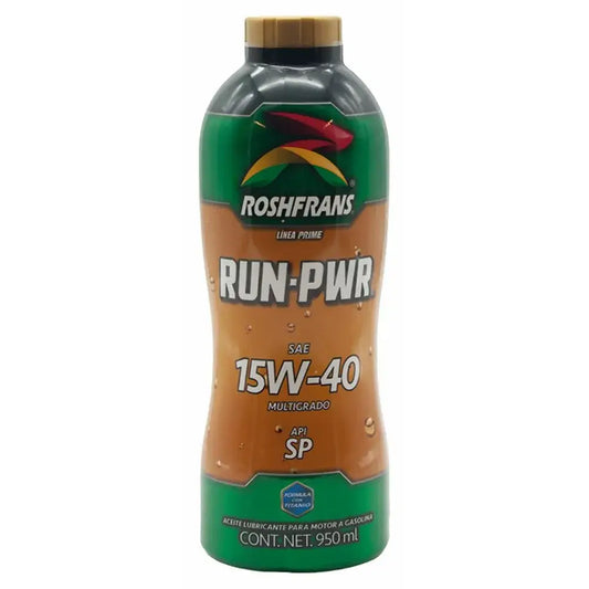 ACEITE ROSHFRANS SAE 15W40 RUN-PWR MULTIGRADO DIESEL 1L