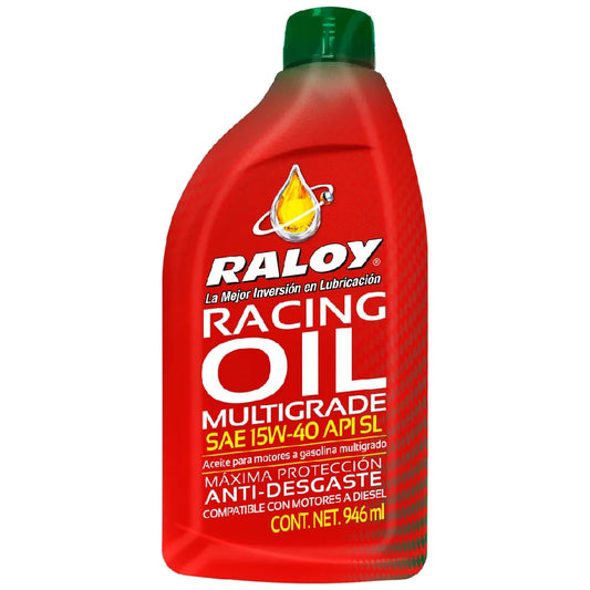 ACEITE RALOY SAE 15W40 RACING OIL MULTIGRADE 1L.