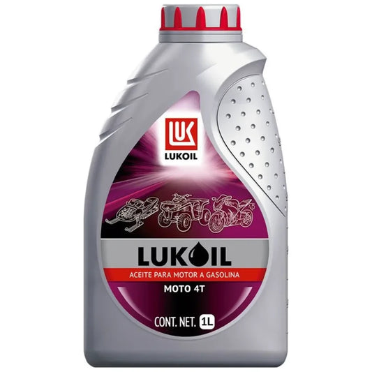 ACEITE LUKOIL SAE 10W30 4 TIEMPOS ACTEVO MOTOCICLETAS 1L