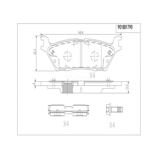BALATA DYNAMIK TRAS FORD EXPEDITION 6CIL 3.5 18-21