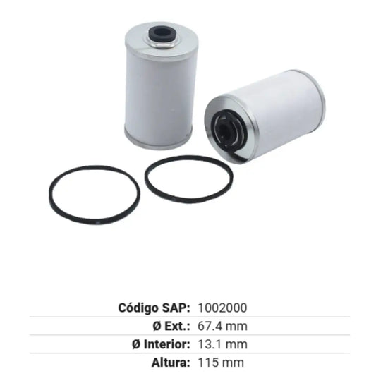 FILTRO COMBUSTIBLE GONHER PARA MERCEDES BENZ