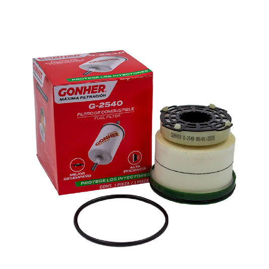 FILTRO GASOLINA GONHER FORD RANGER L4 2.2L 15-18 / L5 3.2L DIESEL 17-20
