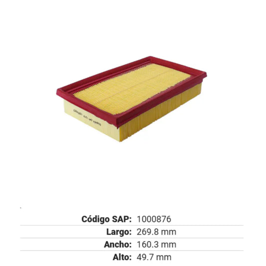 FILTRO AIRE GONHER GA-1572