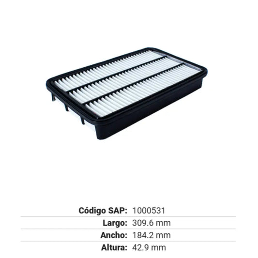 FILTRO PARA AIRE GONHER TOYOTA AVALÓN V6 3.0 95 - 04