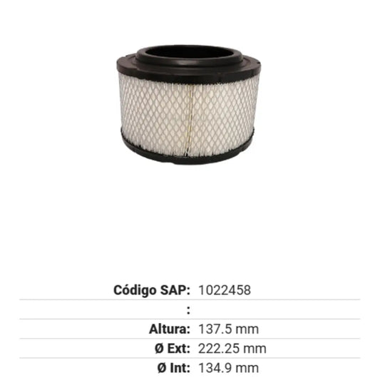 FILTRO AIRE FORD RANGER 12-19 4CIL 2.5L