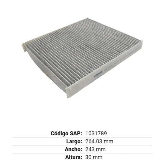 FILTRO DE CABINA GONHER JEEP GRAND CHEROKEE 3.6L 11-21