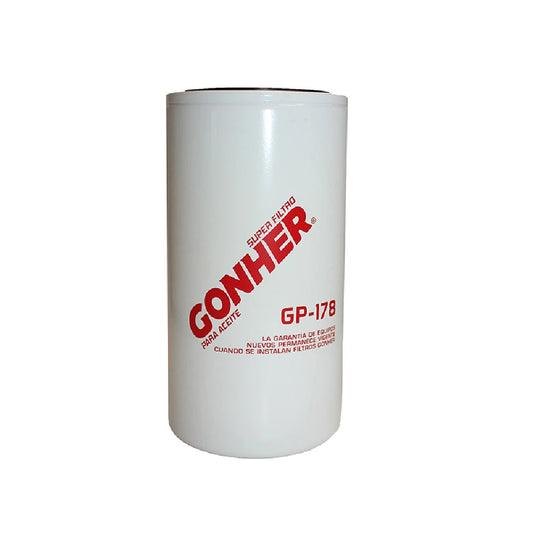 FILTRO GONHER PARA ACEITE DE EXCAVADORA,TRACTOR,MOTOR DIESEL.