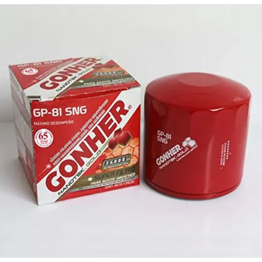 FILTRO PARA ACEITE SINTETICO GONHER