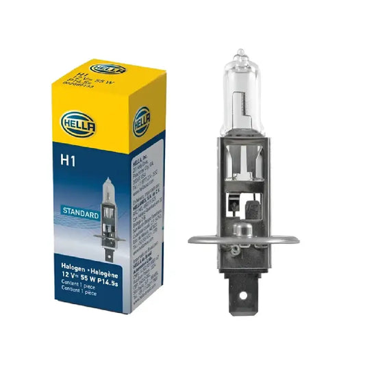FOCO HALOGENO HELLA H1 STANDARD 55W 12V