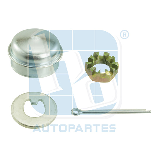 KIT CALIPER SEGUROS Y TUERCA HO CHEV CHEVY MONZA (TRASERO)