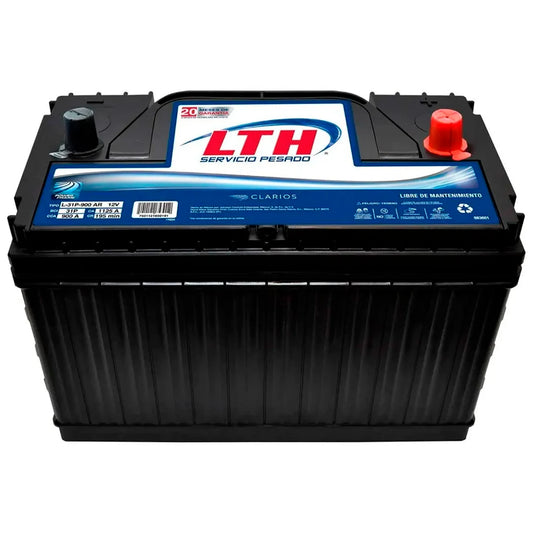 ACUMULADOR LTH PARA SERVICIO PESADO 12V CCA: 900A CA: 1125A