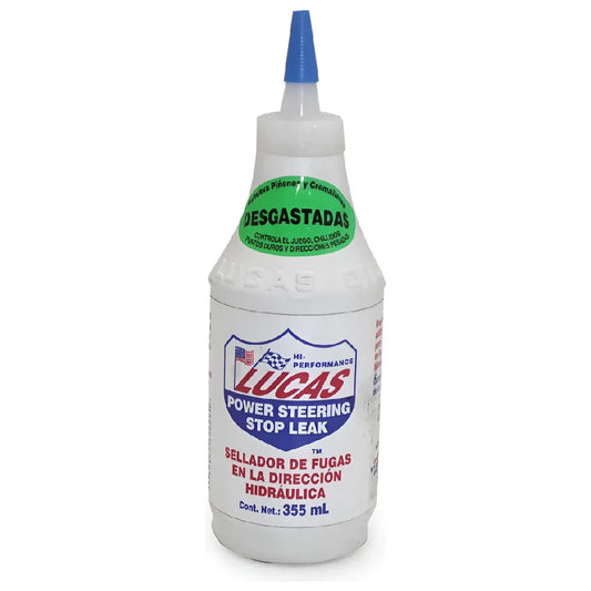 SELLADOR DE FUGAS LUCAS EN DIRECCION HIDRAULICA DE 355ML
