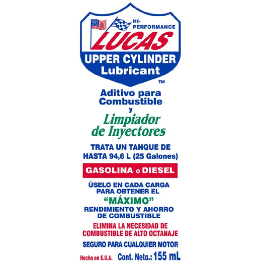 ADITIVO LIMPIADOR INYECTORES LUCAS 155ML