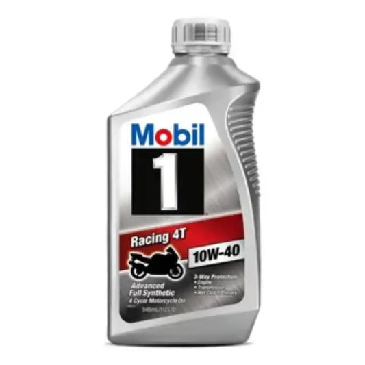 ACEITE MOBIL1 SAE 10W40 RACING 4T ADVANCED FULL SYNTHETIC 1L