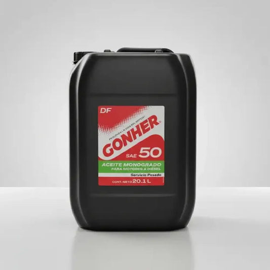 ACEITE GONHER SAE 50 MONOGRADO MOTORES A DIESEL 20.1 L