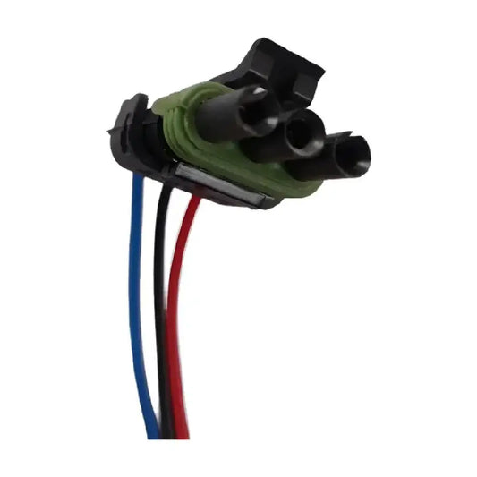 CONECTOR SENSOR MAP Y OXIGENO 3TERMINALES HEMBRA CONECTOR MACHO NEGRO CHEVROLET
