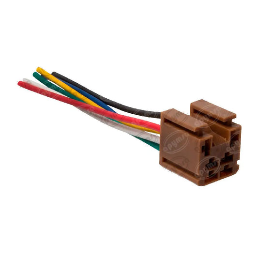 CONECTOR RELEVADOR UNIVERSAL 6 TERMINALES NISSAN TSURU