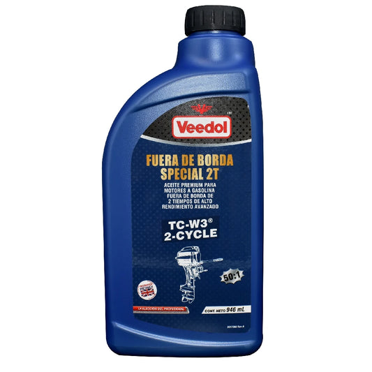 ACEITE VEEDOL FUERA DE BORDA 2T SPECIAL 50:1