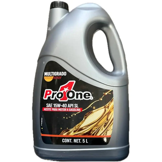 ACEITE PRO-ONE SAE 15W40 MULTIGRADO 5L