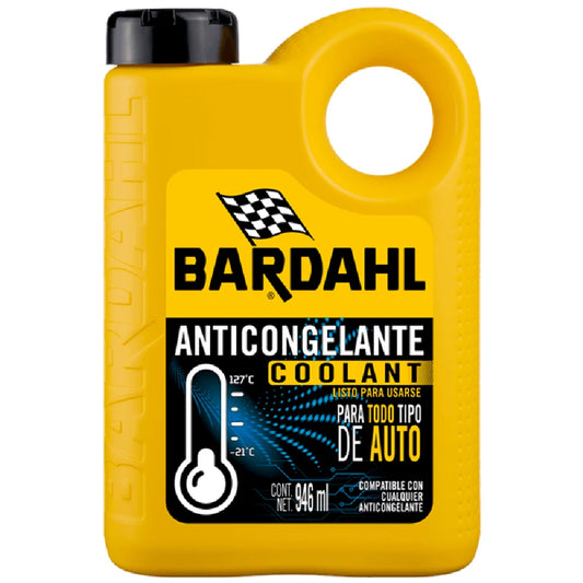ANTICONGELANTE BARDAHL REFRIGERANTE COOLANT 33% 946 ML