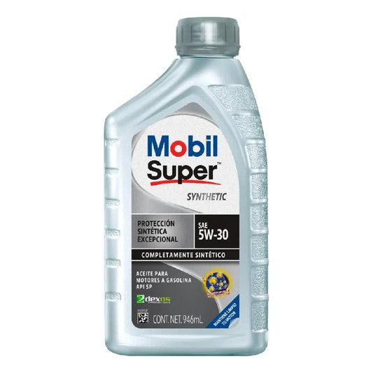 ACEITE MOBIL SAE 5W30 SUPER SYNTHETIC API SP MULTIGRADO MOTORES A GASOLINA 1L